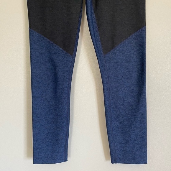OUTDOOR VOICES Two Tone Blue Black Leggings Small - Picture 3 of 8